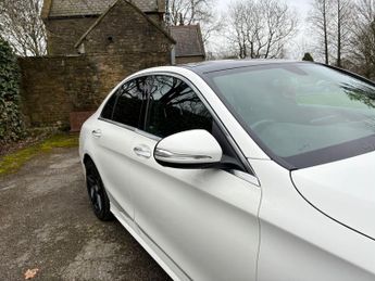 Mercedes-Benz C Class 2.1 C220 BlueTEC AMG Line (Premium) G-Tronic+ Euro 6 (s/s) 4dr