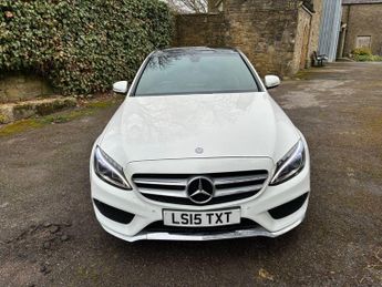 Mercedes-Benz C Class 2.1 C220 BlueTEC AMG Line (Premium) G-Tronic+ Euro 6 (s/s) 4dr