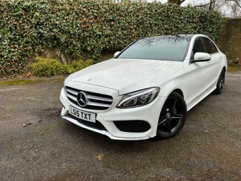 Mercedes-Benz C Class 2.1 C220 BlueTEC AMG Line (Premium) G-Tronic+ Euro 6 (s/s) 4dr