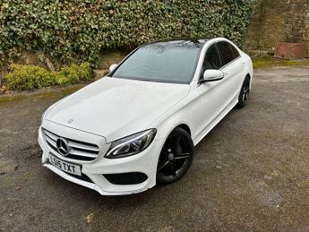Mercedes-Benz C Class 2.1 C220 BlueTEC AMG Line (Premium) G-Tronic+ Euro 6 (s/s) 4dr