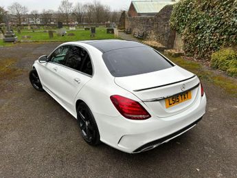Mercedes-Benz C Class 2.1 C220 BlueTEC AMG Line (Premium) G-Tronic+ Euro 6 (s/s) 4dr