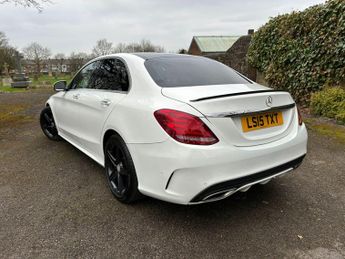 Mercedes-Benz C Class 2.1 C220 BlueTEC AMG Line (Premium) G-Tronic+ Euro 6 (s/s) 4dr