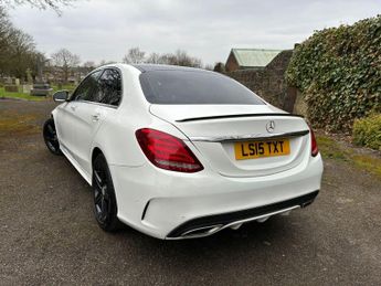 Mercedes-Benz C Class 2.1 C220 BlueTEC AMG Line (Premium) G-Tronic+ Euro 6 (s/s) 4dr
