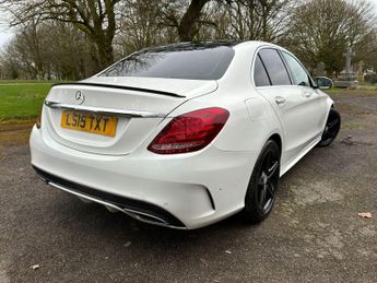 Mercedes-Benz C Class 2.1 C220 BlueTEC AMG Line (Premium) G-Tronic+ Euro 6 (s/s) 4dr