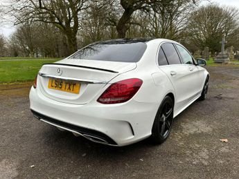 Mercedes-Benz C Class 2.1 C220 BlueTEC AMG Line (Premium) G-Tronic+ Euro 6 (s/s) 4dr