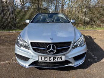 Mercedes-Benz E Class 2.0 E200 AMG Line Edition Cabriolet G-Tronic+ Euro 6 (s/s) 2dr