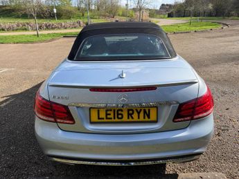 Mercedes-Benz E Class 2.0 E200 AMG Line Edition Cabriolet G-Tronic+ Euro 6 (s/s) 2dr