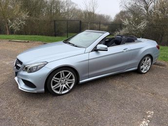 Mercedes-Benz E Class 2.0 E200 AMG Line Edition Cabriolet G-Tronic+ Euro 6 (s/s) 2dr