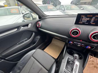 Audi A3 1.6 TDI S line Sportback S Tronic Euro 6 (s/s) 5dr