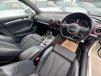 Audi A3 1.6 TDI S line Sportback S Tronic Euro 6 (s/s) 5dr