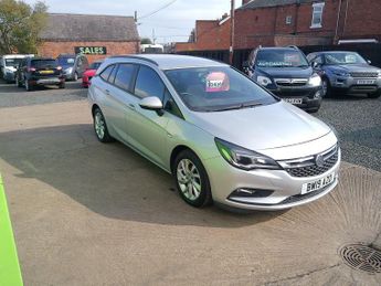 Vauxhall Astra 1.6 CDTi ecoTEC BlueInjection Tech Line Nav Sports Tourer Euro 6