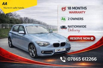 BMW 116 1.6 116i Sport Euro 6 (s/s) 5dr