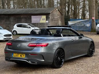 Mercedes-Benz E Class 2.0 E220d AMG Line Cabriolet G-Tronic+ Euro 6 (s/s) 2dr