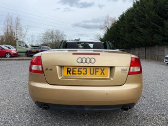 Audi A4 Cabriolet 3.0 Sport quattro 2dr