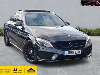 Mercedes C Class 2.1 C220d AMG Line (Premium) 7G-Tronic+ Euro 6 (s/s) 4dr