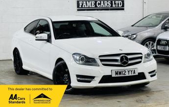 Mercedes C Class 2.1 C220 CDI BlueEfficiency AMG Sport G-Tronic+ Euro 5 (s/s) 2dr