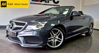 Mercedes E Class 2.1 E220 CDI AMG Sport Cabriolet 2dr Diesel G-Tronic+ Euro 5 (s/