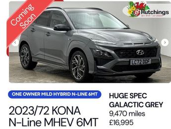 Hyundai KONA 1.0 T-GDi MHEV N Line SUV 5dr Petrol Hybrid Manual Euro 6 (s/s) 