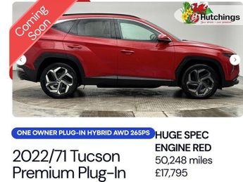 Hyundai TUCSON 1.6 h T-GDi 13.8kWh Premium SUV 5dr Petrol Plug-in Hybrid Auto 4