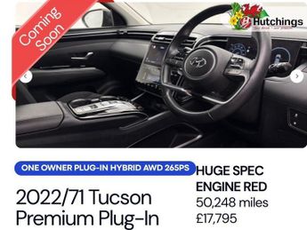 Hyundai TUCSON 1.6 h T-GDi 13.8kWh Premium SUV 5dr Petrol Plug-in Hybrid Auto 4
