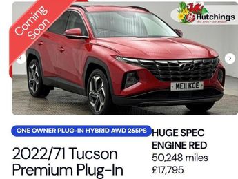 Hyundai Tucson 1.6 h T-GDi 13.8kWh Premium SUV 5dr Petrol Plug-in Hybrid Auto 4