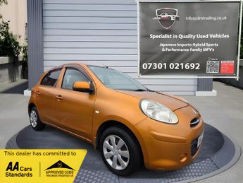 Nissan Micra 1.2 DIG-S Acenta Hatchback 5dr Petrol CVT Euro 5 (s/s) (98 ps)