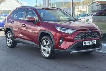Toyota RAV4 2.5 VVT-h Excel SUV 5dr Petrol Hybrid CVT 4WD Euro 6 (s/s) (222 