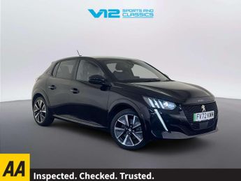 Peugeot E-208 50kWh GT Hatchback 5dr Electric Auto (7.4kW Charger) (136 ps)