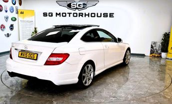 MERCEDES-BENZ C-CLASS 1.6 C180 AMG Sport Edition Coupe 2dr Petrol G-Tronic+ Euro 6 (s/
