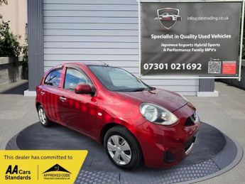 Nissan Micra 1.2 DIG-S Acenta Hatchback 5dr Petrol CVT Euro 5 (s/s) (98 ps)