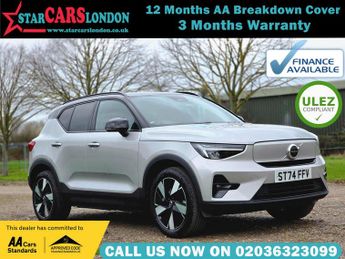 Volvo EX40 Single Motor Extended Range 78kWh Plus Auto 5dr