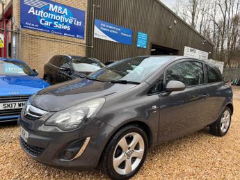Vauxhall Corsa 1.2i ecoFLEX 16V SXi Euro 5 (s/s) 3dr (A/C)