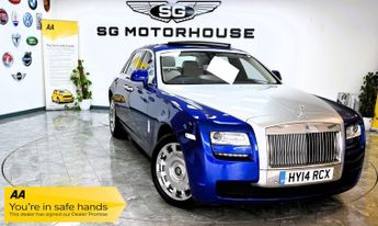 Rolls-Royce Ghost 6.6L 4d  AUTO  563 BHP +FREE 6 MONTHS NATIONWIDE WARRANTY+