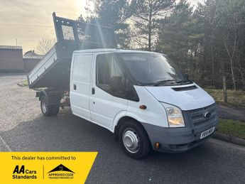 Ford Transit 2.2 TDCi 350 1-Way Double Tipper Double Cab 4dr Diesel Manual RW