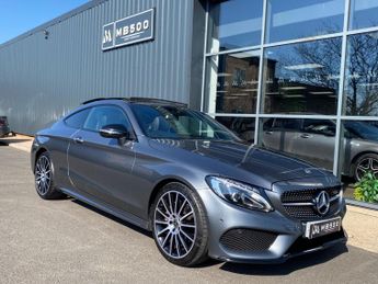 Mercedes C Class 2.1 C220d AMG Line (Premium) G-Tronic+ Euro 6 (s/s) 2dr