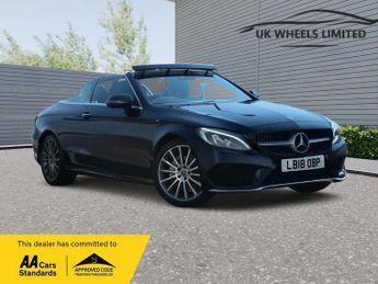 Mercedes C Class 2.0 C200 AMG Line Cabriolet G-Tronic+ Euro 6 (s/s) 2dr