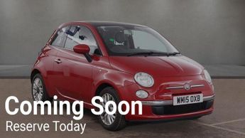 Fiat 500 1.2 Lounge Euro 6 (s/s) 3dr