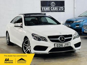 Mercedes E Class 2.1 E220d BlueTEC AMG Line (Premium) G-Tronic+ Euro 6 (s/s) 2dr