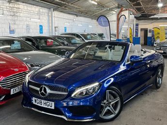 Mercedes C Class 2.1 C220d AMG Line Cabriolet 2dr Diesel G-Tronic+ Euro 6 (s/s) (