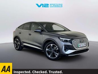 Audi Q4 50 S line Sportback 5dr Electric Auto quattro 82kWh (299 ps)