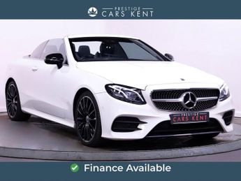 Mercedes E Class 2.0 E220d AMG Line Cabriolet 2dr Diesel G-Tronic+ Euro 6 (s/s) (