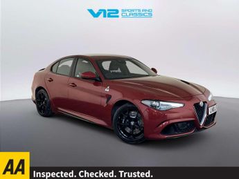 Alfa Romeo Giulia 2.9 V6 Bi-Turbo Quadrifoglio Saloon 4dr Petrol Auto Euro 6 (s/s)