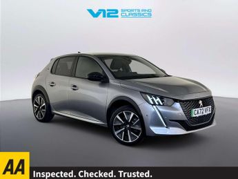 Peugeot E-208 50kWh GT Hatchback 5dr Electric Auto (7kW Charger) (136 ps)