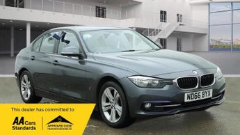 BMW 330 2.0 330e 7.6kWh Sport Saloon 4dr Petrol Plug-in Hybrid Auto Euro