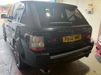 Land Rover Range Rover Sport 3.0 SD V6 HSE Red Auto 4WD Euro 5 5dr