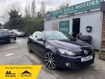 Volkswagen Golf TDi 2.0 TDI BlueMotion Tech GT Cabriolet Euro 5 (s/s) 2dr