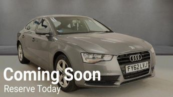 Audi A5 2.0 TDI SE Sportback Multitronic Euro 5 (s/s) 5dr