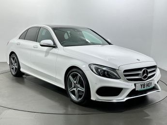 Mercedes C Class 2.0 C200 AMG Line (Premium Plus) G-Tronic+ Euro 6 (s/s) 4dr