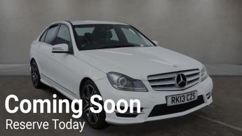 Mercedes C Class 1.6 C180 BlueEfficiency AMG Sport Plus Saloon 4dr Petrol G-Troni