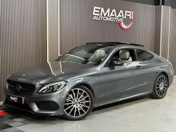 Mercedes C Class 2.0 C300 AMG Line (Premium Plus) Coupe 2dr Petrol G-Tronic+ Euro